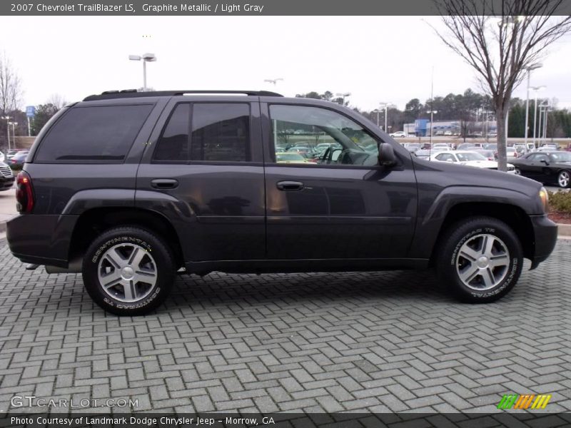 Graphite Metallic / Light Gray 2007 Chevrolet TrailBlazer LS