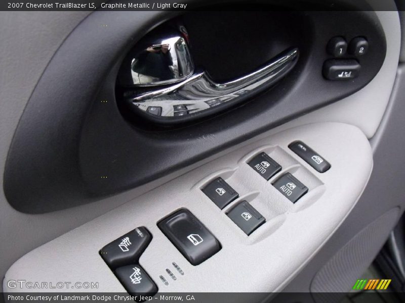 Graphite Metallic / Light Gray 2007 Chevrolet TrailBlazer LS