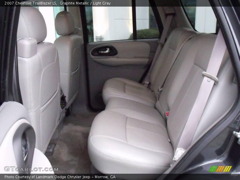 Graphite Metallic / Light Gray 2007 Chevrolet TrailBlazer LS
