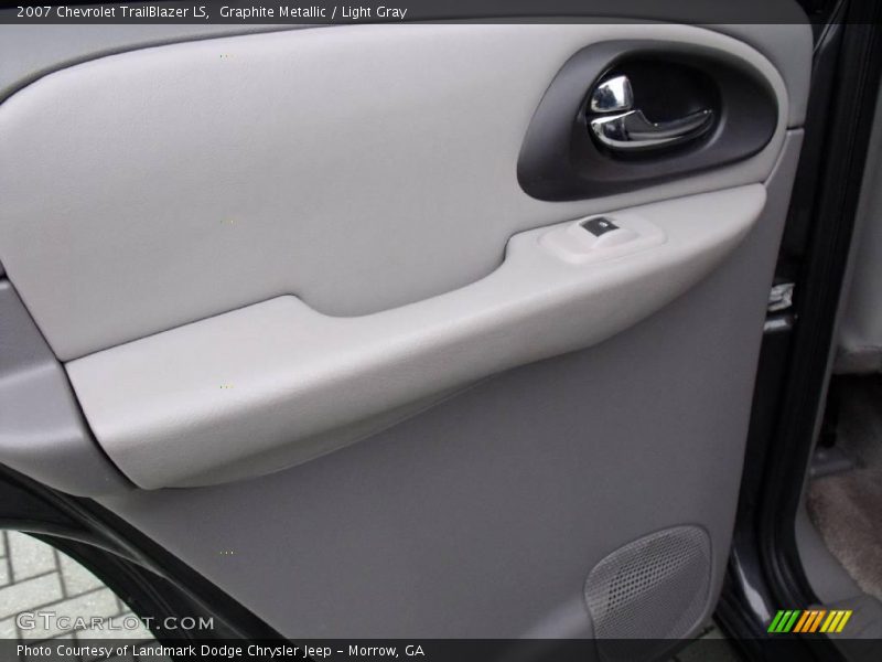 Graphite Metallic / Light Gray 2007 Chevrolet TrailBlazer LS