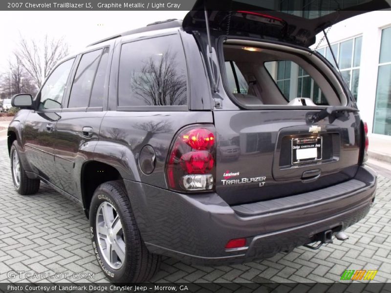 Graphite Metallic / Light Gray 2007 Chevrolet TrailBlazer LS