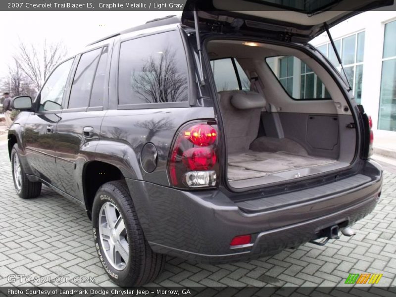 Graphite Metallic / Light Gray 2007 Chevrolet TrailBlazer LS