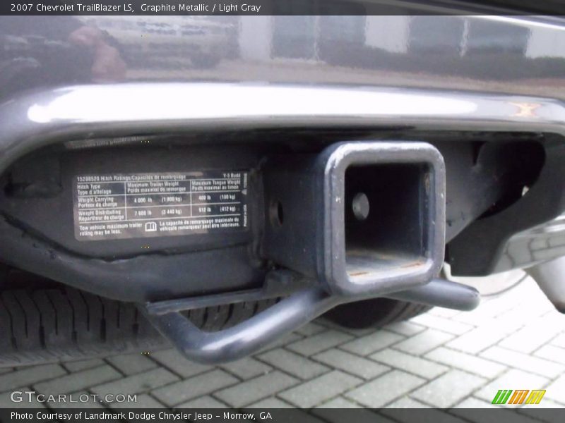 Graphite Metallic / Light Gray 2007 Chevrolet TrailBlazer LS