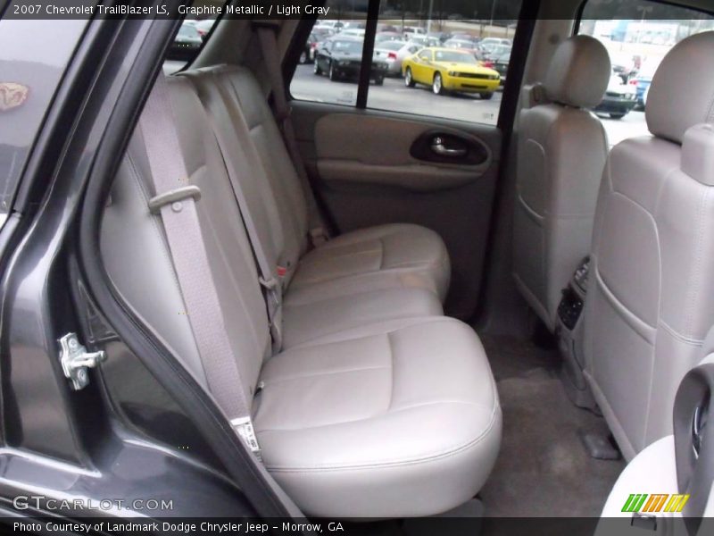 Graphite Metallic / Light Gray 2007 Chevrolet TrailBlazer LS