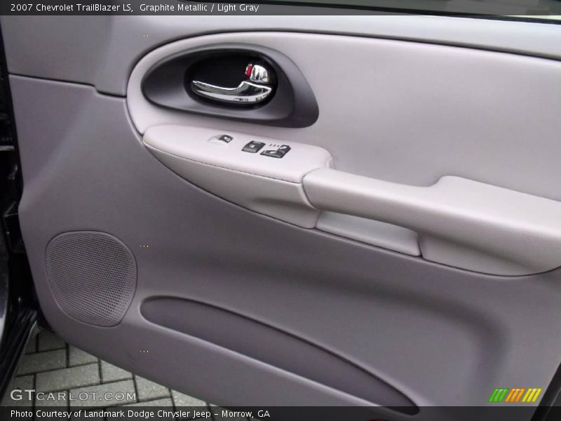 Graphite Metallic / Light Gray 2007 Chevrolet TrailBlazer LS