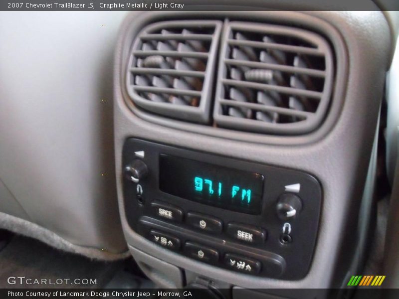 Graphite Metallic / Light Gray 2007 Chevrolet TrailBlazer LS