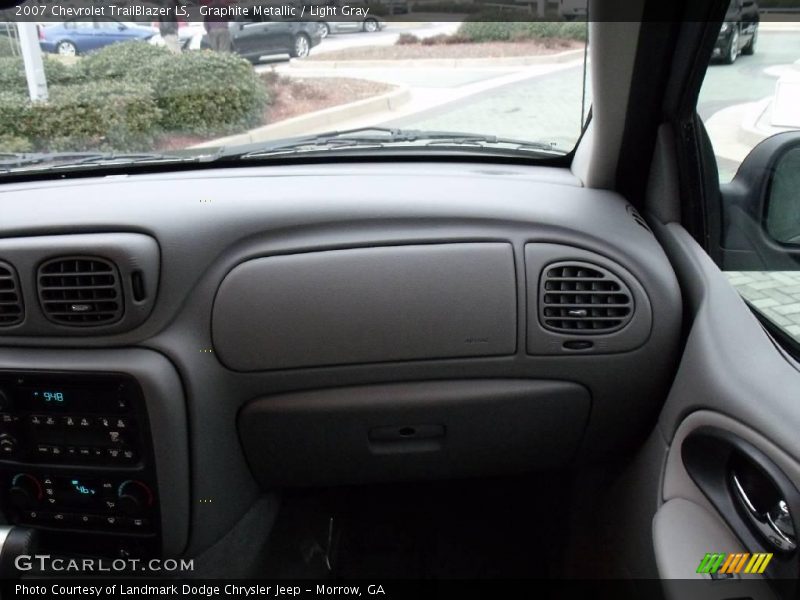 Graphite Metallic / Light Gray 2007 Chevrolet TrailBlazer LS