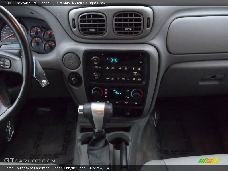 Graphite Metallic / Light Gray 2007 Chevrolet TrailBlazer LS