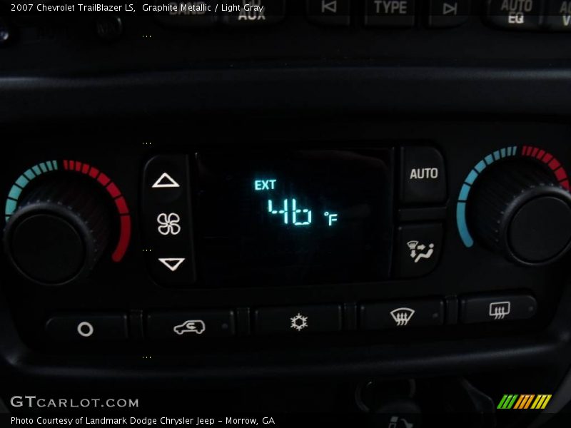 Graphite Metallic / Light Gray 2007 Chevrolet TrailBlazer LS