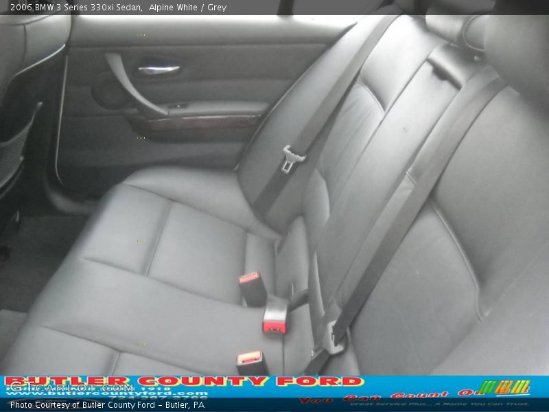 Alpine White / Grey 2006 BMW 3 Series 330xi Sedan
