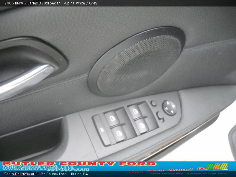 Alpine White / Grey 2006 BMW 3 Series 330xi Sedan