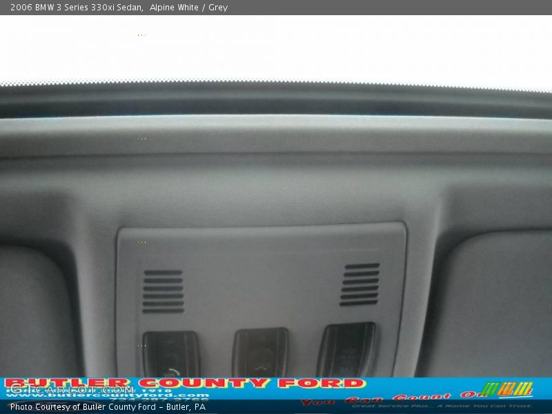 Alpine White / Grey 2006 BMW 3 Series 330xi Sedan