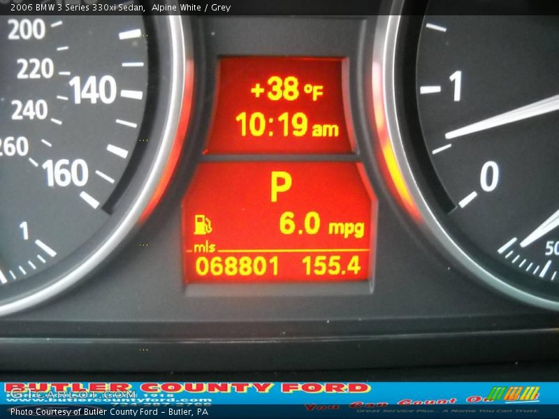 Alpine White / Grey 2006 BMW 3 Series 330xi Sedan
