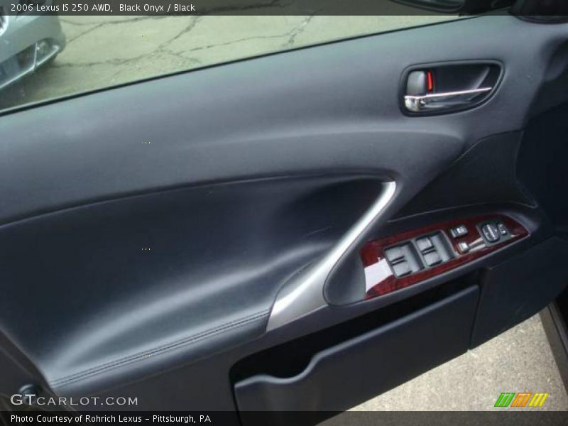 Black Onyx / Black 2006 Lexus IS 250 AWD