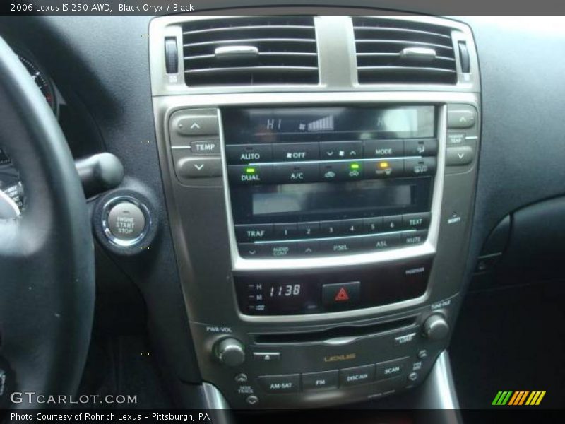Black Onyx / Black 2006 Lexus IS 250 AWD