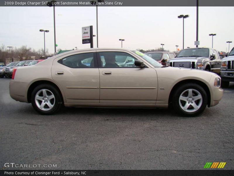 Light Sandstone Metallic / Dark Slate Gray 2009 Dodge Charger SXT