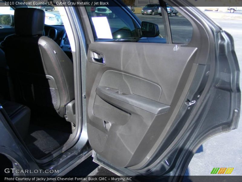Cyber Gray Metallic / Jet Black 2010 Chevrolet Equinox LT
