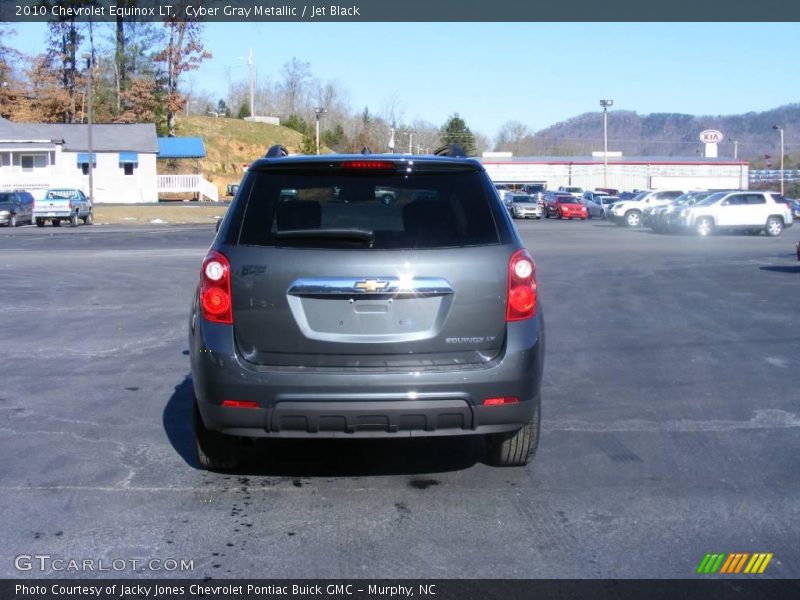 Cyber Gray Metallic / Jet Black 2010 Chevrolet Equinox LT