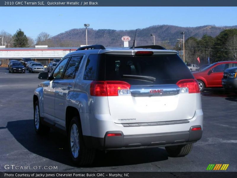 Quicksilver Metallic / Jet Black 2010 GMC Terrain SLE