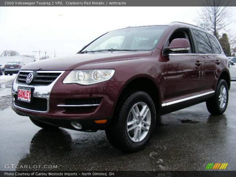 Cranberry Red Metallic / Anthracite 2009 Volkswagen Touareg 2 VR6