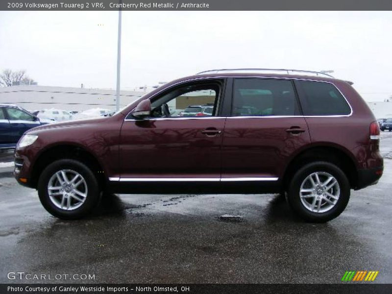 Cranberry Red Metallic / Anthracite 2009 Volkswagen Touareg 2 VR6