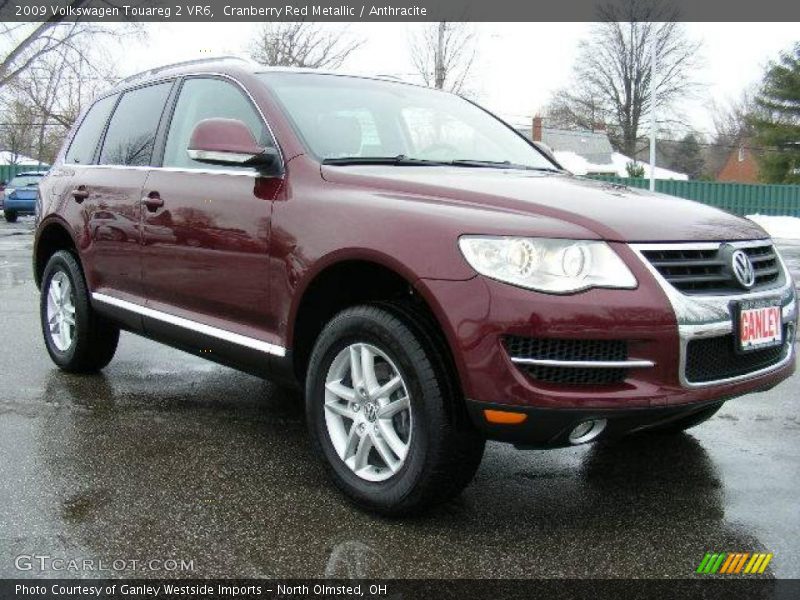 Cranberry Red Metallic / Anthracite 2009 Volkswagen Touareg 2 VR6