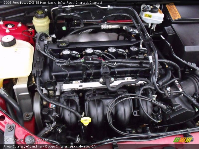 Infra-Red / Charcoal/Charcoal 2005 Ford Focus ZX5 SE Hatchback