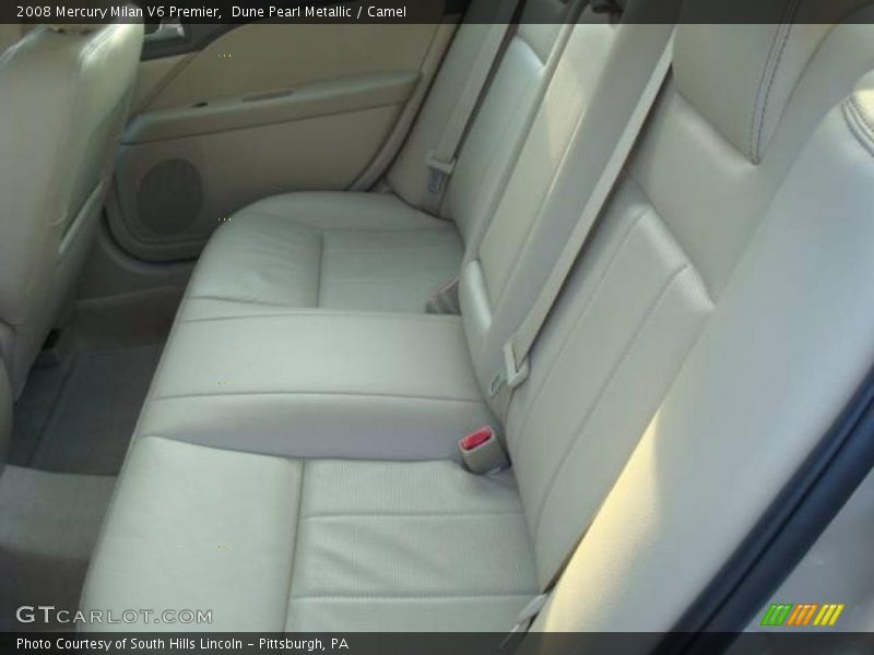 Dune Pearl Metallic / Camel 2008 Mercury Milan V6 Premier