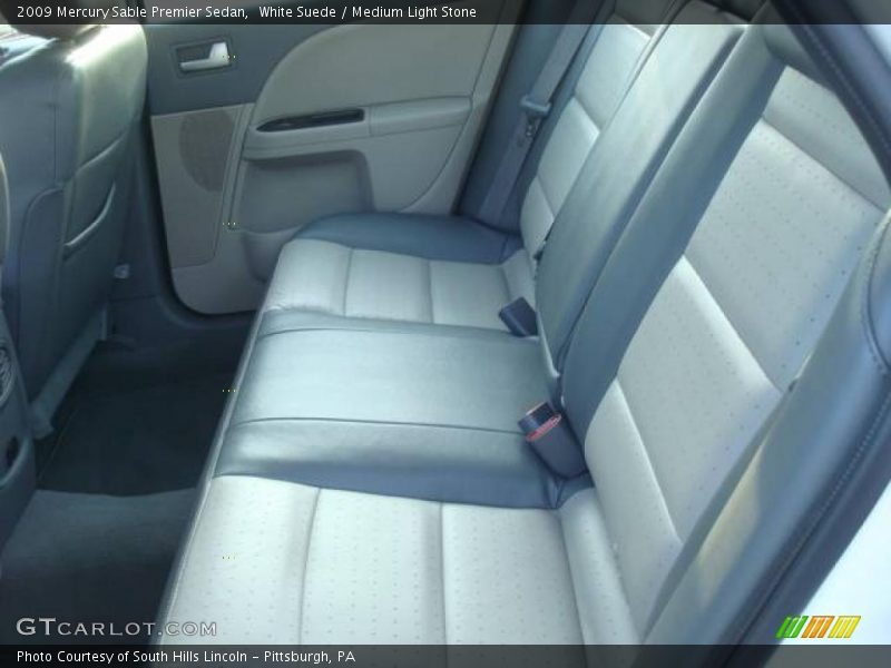 White Suede / Medium Light Stone 2009 Mercury Sable Premier Sedan