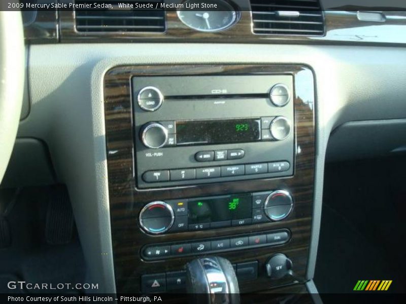 White Suede / Medium Light Stone 2009 Mercury Sable Premier Sedan