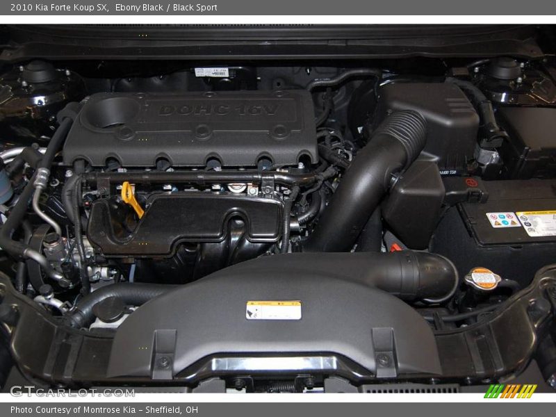 Ebony Black / Black Sport 2010 Kia Forte Koup SX