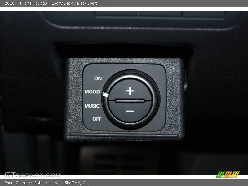 Ebony Black / Black Sport 2010 Kia Forte Koup SX