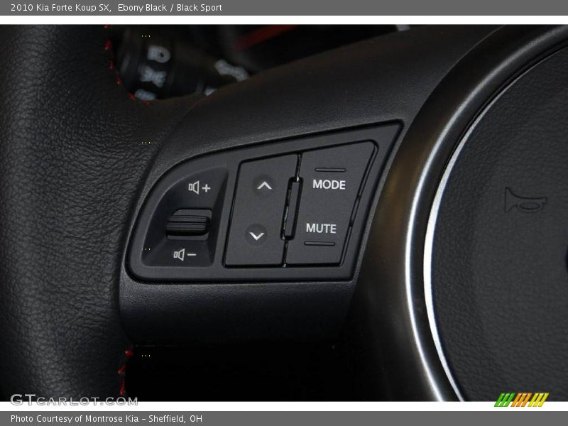Ebony Black / Black Sport 2010 Kia Forte Koup SX