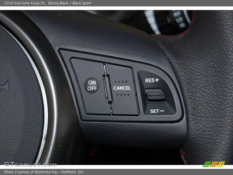 Ebony Black / Black Sport 2010 Kia Forte Koup SX