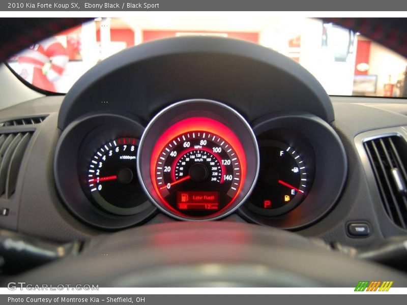 Ebony Black / Black Sport 2010 Kia Forte Koup SX