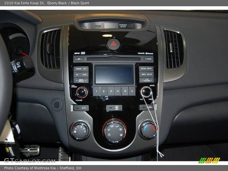 Ebony Black / Black Sport 2010 Kia Forte Koup SX