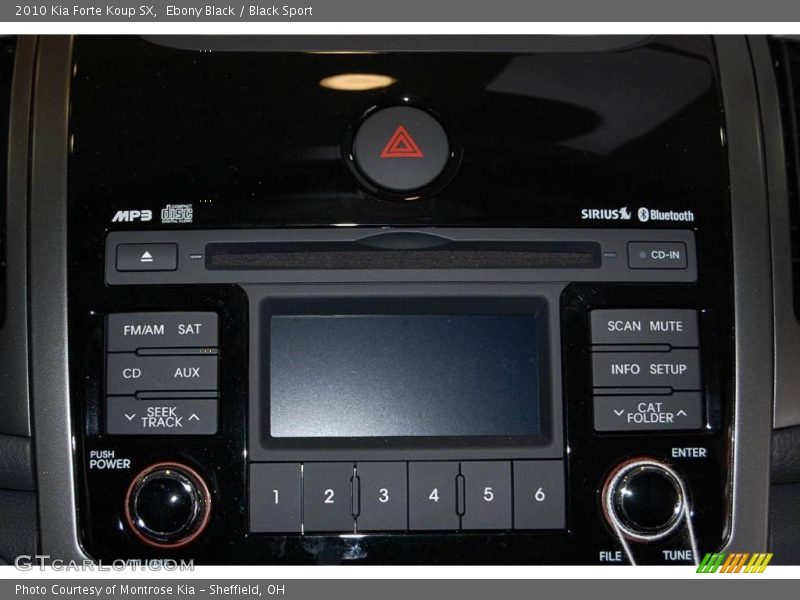 Ebony Black / Black Sport 2010 Kia Forte Koup SX