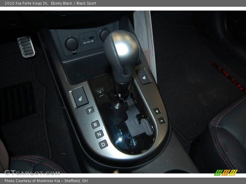 Ebony Black / Black Sport 2010 Kia Forte Koup SX