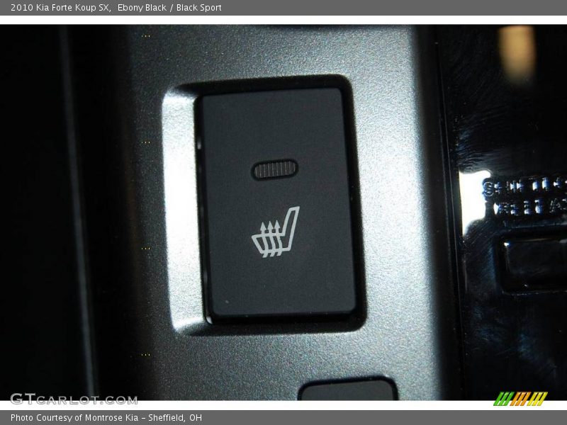 Ebony Black / Black Sport 2010 Kia Forte Koup SX