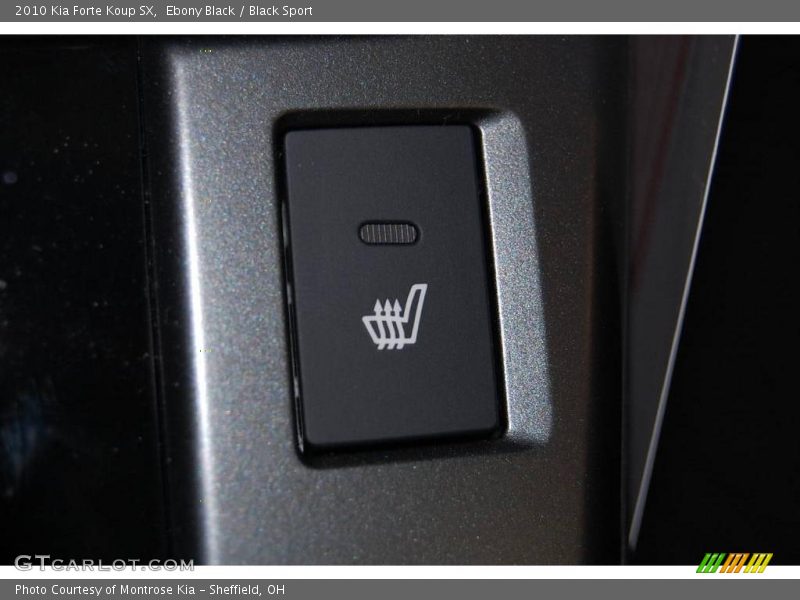 Ebony Black / Black Sport 2010 Kia Forte Koup SX