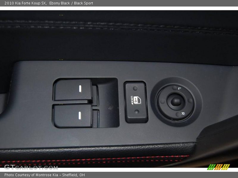 Ebony Black / Black Sport 2010 Kia Forte Koup SX