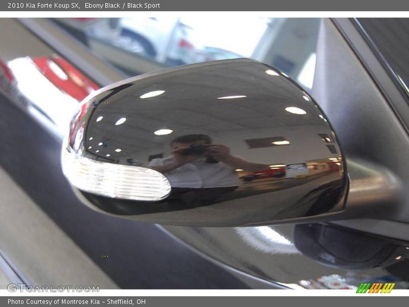 Ebony Black / Black Sport 2010 Kia Forte Koup SX
