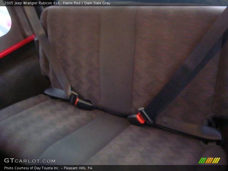 Flame Red / Dark Slate Gray 2005 Jeep Wrangler Rubicon 4x4