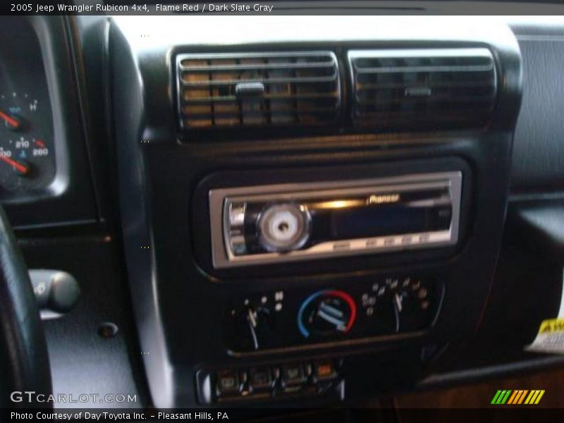 Flame Red / Dark Slate Gray 2005 Jeep Wrangler Rubicon 4x4