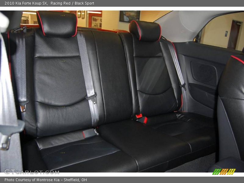 Racing Red / Black Sport 2010 Kia Forte Koup SX