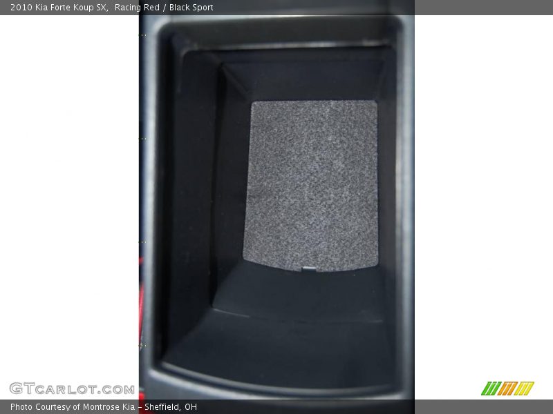 Racing Red / Black Sport 2010 Kia Forte Koup SX
