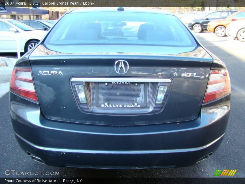 Carbon Bronze Pearl / Ebony 2007 Acura TL 3.2
