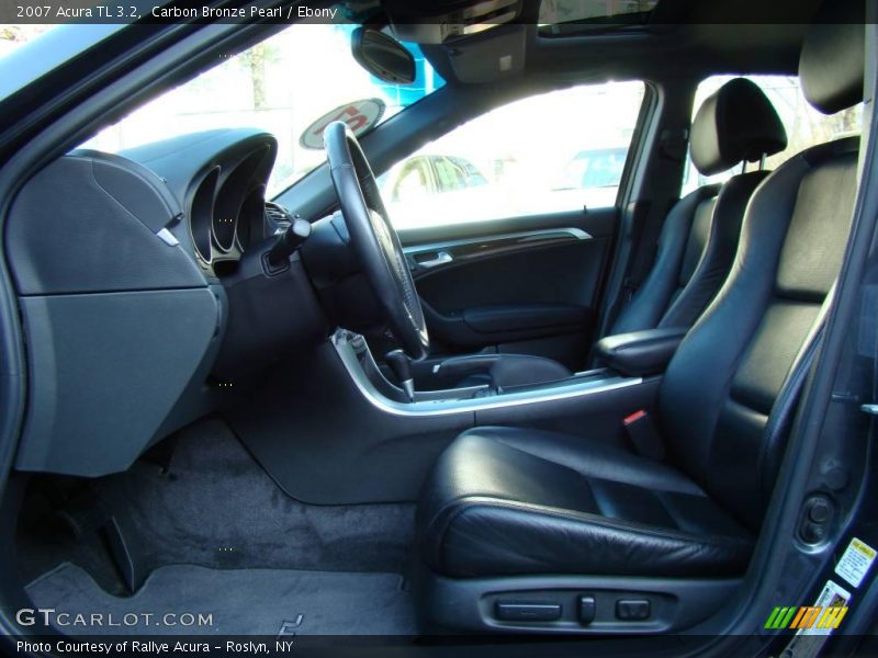 Carbon Bronze Pearl / Ebony 2007 Acura TL 3.2