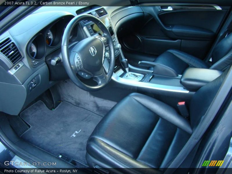Carbon Bronze Pearl / Ebony 2007 Acura TL 3.2