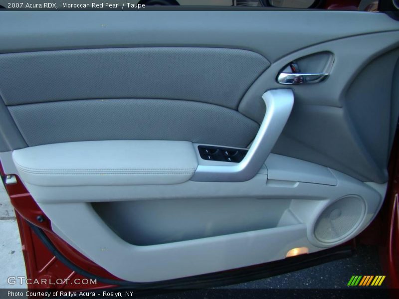 Moroccan Red Pearl / Taupe 2007 Acura RDX